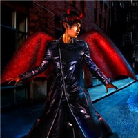 带翅膀的恶魔头像图片