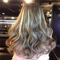 挑染美在其中色彩鲜艳头像图片