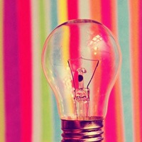 七彩的物体头像图片