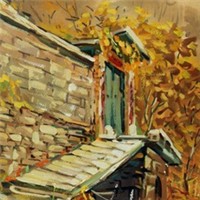 色彩写生头像图片