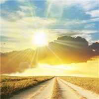 清晨的蓝天头像图片