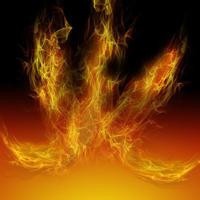 炙热火焰头像图片