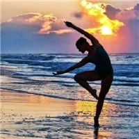 意境芭蕾头像图片