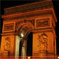 巴黎凯旋门头像图片