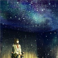 黑夜星空头像图片