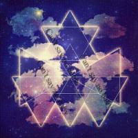 几何星空头像图片