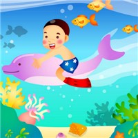 海里的小朋友头像图片