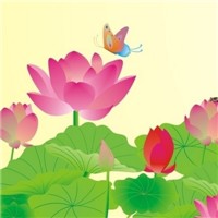 梦里荷花香卡通版头像图片