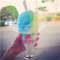 天蓝色雪糕的诱惑头像图片