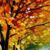 大师色彩风景画头像图片