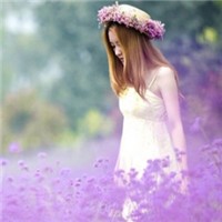 花海中的女孩头像图片