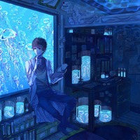 梦想的蓝色很唯美头像图片