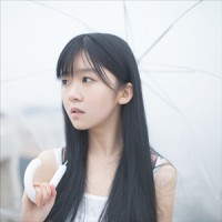 白衣少女头像图片