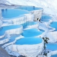 土耳其棉花堡温泉头像图片