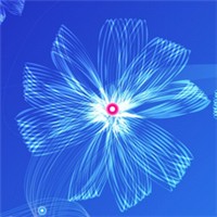 天蓝色唯美纯色背景头像图片