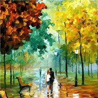 雨中漫步也是一种美头像图片