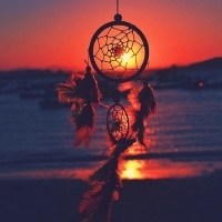 充满意境的捕梦网头像图片