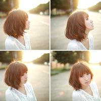 拼接的美丽头像图片