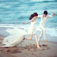 结婚的夫妻头像图片