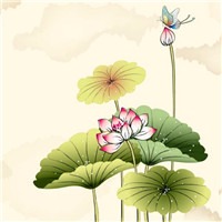 淡雅水墨头像图片