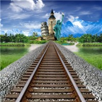 铁路也是美好的风景头像图片