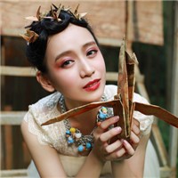 千纸鹤姑娘头像图片