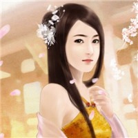 鼠绘唯美女生头像图片