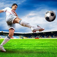 踢足球精美瞬间头像图片