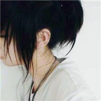 女生侧面头像图片