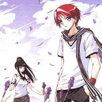 九月天情侣look头像图片