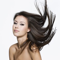 长头发美女头像图片