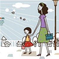 萌版母女俩头像图片