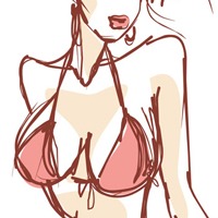 美少女内衣秀头像图片