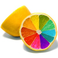 创意颜色头像图片