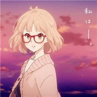 境界の彼方 未来与秋人的爱恋头像图片