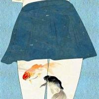 半身柔情头像图片