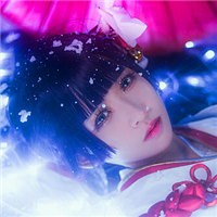 雪女见月之樱COS头像图片
