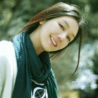 优雅唯美的围巾头像图片