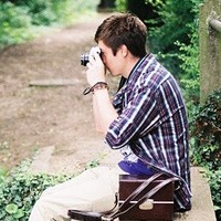 森林之间,男女清静休闲的好地方头像图片