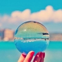 海边的水晶球头像图片