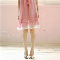 穿连衣裙女孩下身头像图片