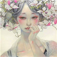 人面似花妍头像图片