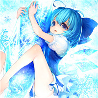 雪花与萝莉更配头像图片