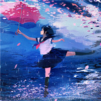 画风唯美却失冷落的MM头像图片