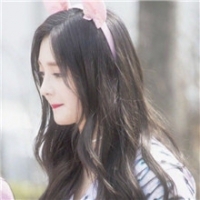 长发甜美少女头像图片
