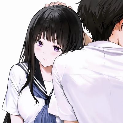 你在看状态，我在看你/动漫情头.(图1)