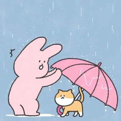 背景图丨治愈兔子的日常(图1)