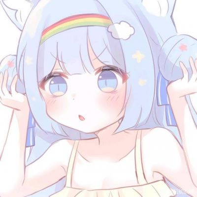 优质手绘意境动漫女头集.我关上了门 又打开了月亮.(图4)