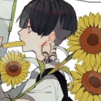 向日葵男生版我希望躺在向日葵上，即使沮丧，也能朝着阳光。(图7)