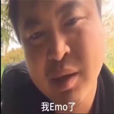 我emo了表情包什么梗 我emo了聊天表情大全(图8)